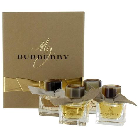 my burberry 4 piece set|macy's Burberry gift set.